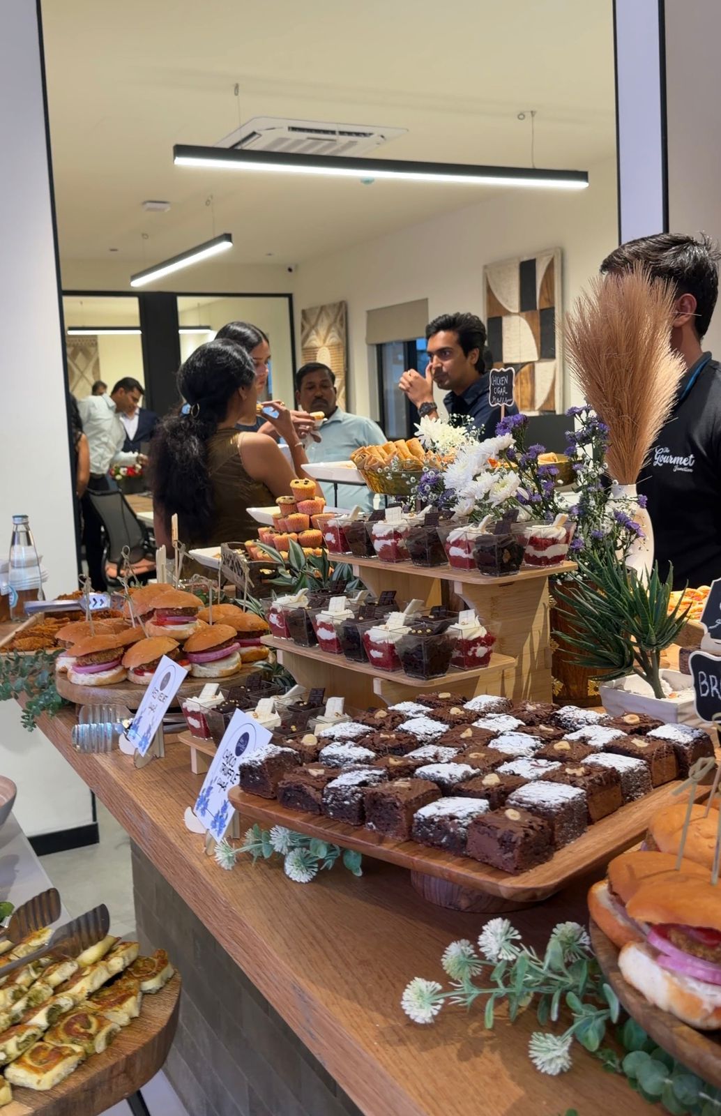 Catering spread