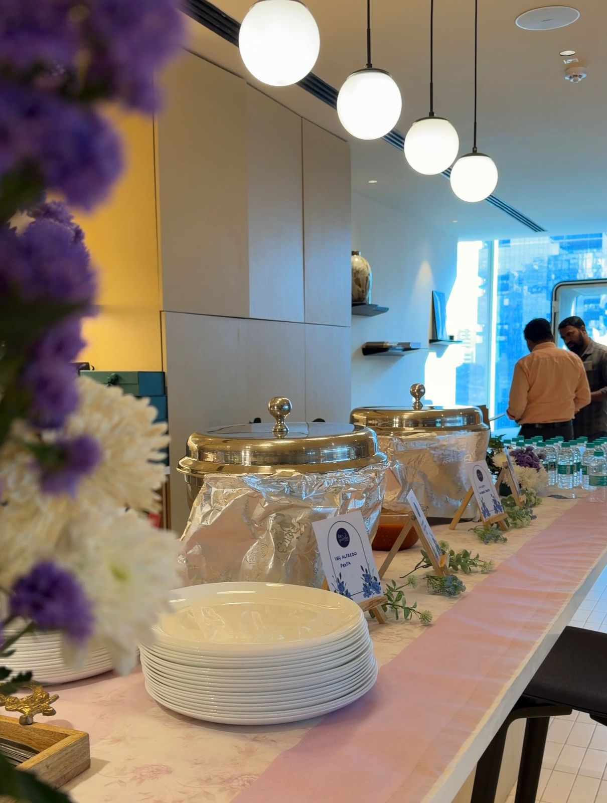Buffet spread